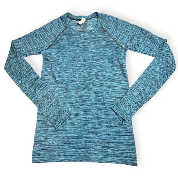 LULULEMON Women’s Blue Swiftly Tech Long Sleeve 2.0 Shirt Size 6 - Picture 3 of 6